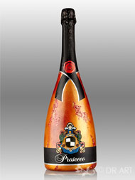 BOTTIGLIA DECORATA RED PROSECCO